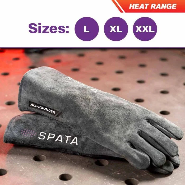 Spata All rounder welding gloves with sizes range 