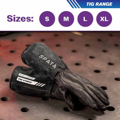 Spata The Hybrid Welding Gloves with Size range 