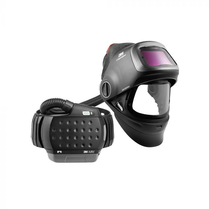 Speedglas G5-01 TW welding helmet with heavy-duty Adflo PAPR Part Number 617820