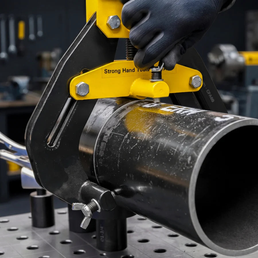 Strong Hand Tools CPA120 Pipe Alignment Clamp – aligning pipe during fit-up