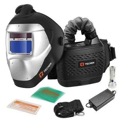 Tecmen 100LW Laser Welding Helmet with Freflow V1 PAPR