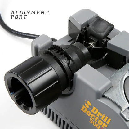 Drill Doctor DD500X Drill Bit Sharpener – Alignment Port Detail