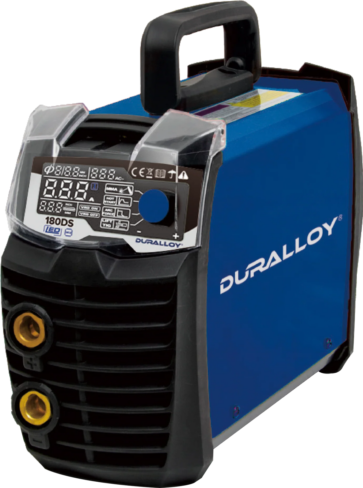 Duralloy 180DS Portable MMA Inverter Welder – Hero Shot