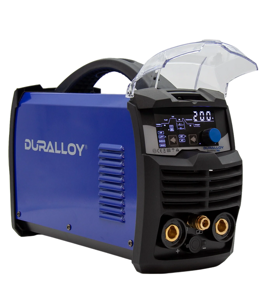 Duralloy 205P DC Pulse TIG Welder – 200A HF/Lift TIG & MMA, 240V