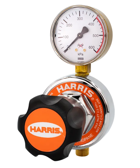 Harris 847 LPG & Natural Gas Pipeline Regulator – 0–400 kPa, 1/4" NPT-F Rear Inlet