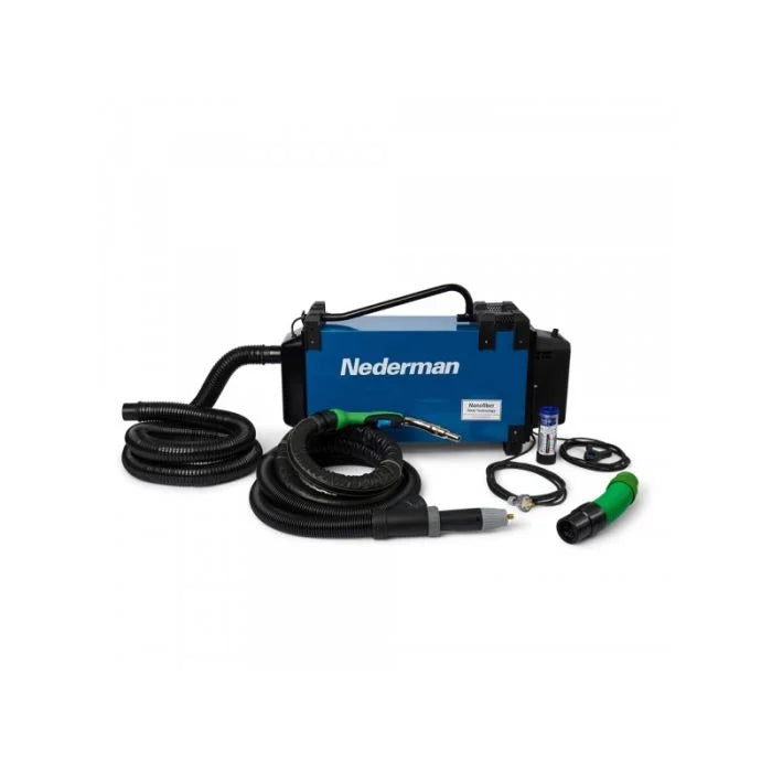 Nederman 860 Translas 400A On-Gun Fume Extraction Kit – Kit Contents with Torch, Hoses and Adaptors