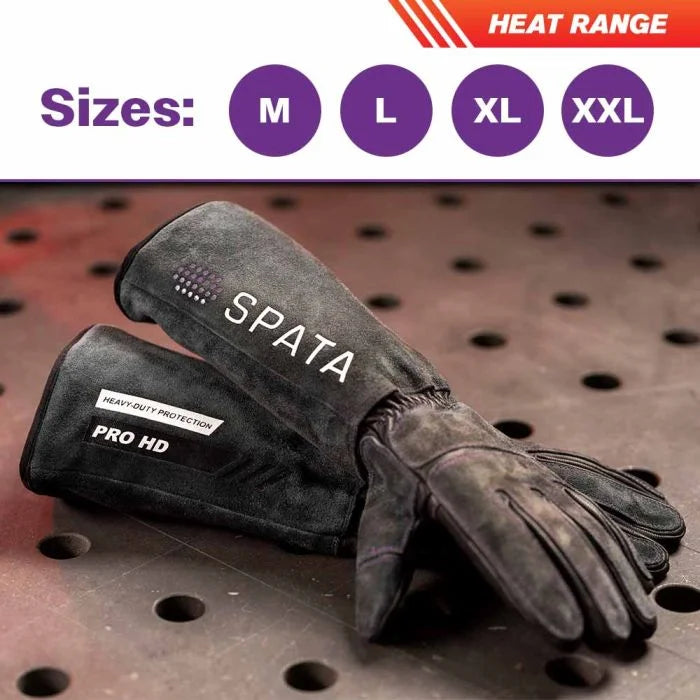 SPATA Pro HD Welding Gloves – Available Sizes M, L, XL, 2XL
