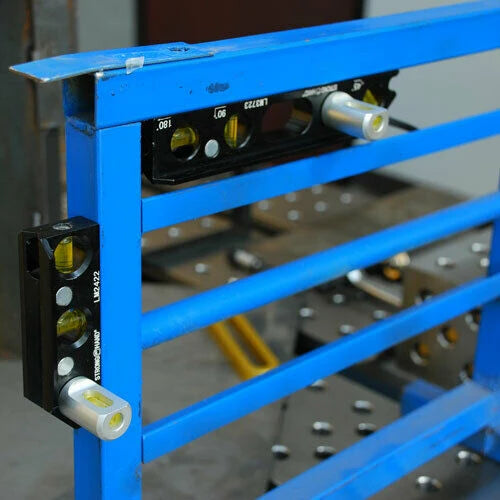 Strong Hand Torpedo Mag Level LM3723 – V-Groove Seated On Round Pipe