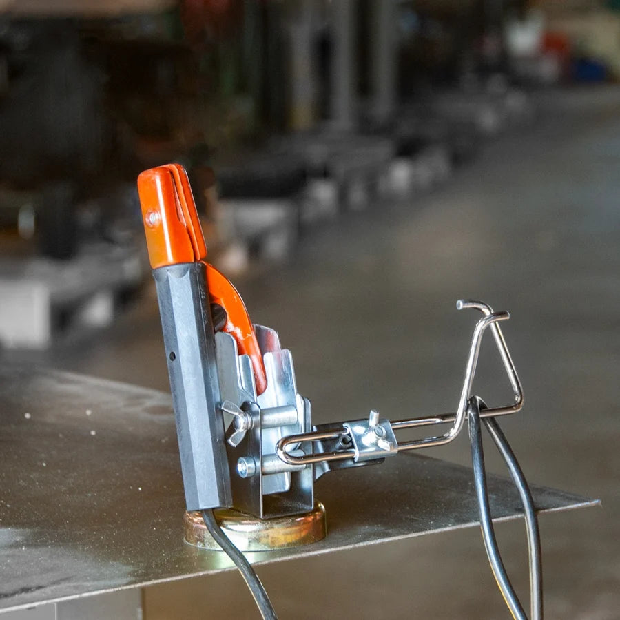 Strong Hand Tools MRD90 Universal Holder – supporting an electrode holder