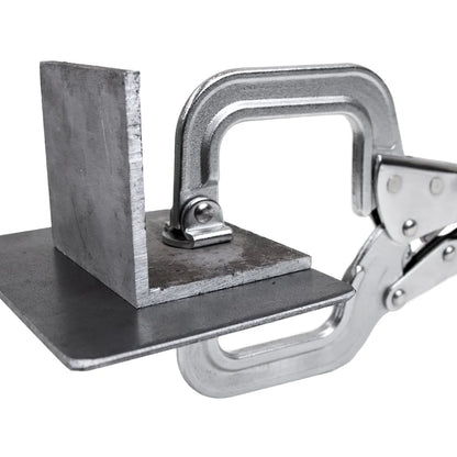 Strong Hand PR6S 6-inch locking C-clamp with swivel head and swivel pads