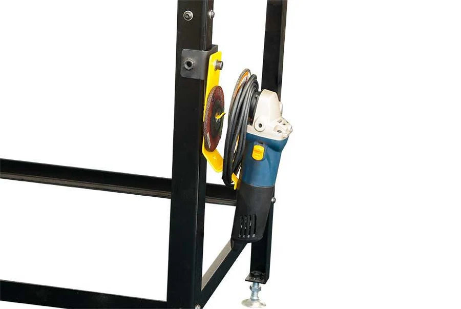 Strong Hand Tools MGK53 Grinder Rest – Grinder and Accessories Stored for Easy Access
