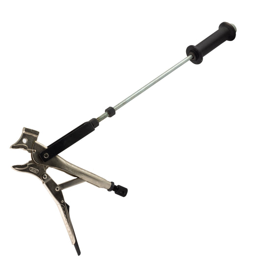 Strong Hand Tools PPD100 Dual-Axis Pull Pliers – 715mm tool with hammer head and non-slip grip