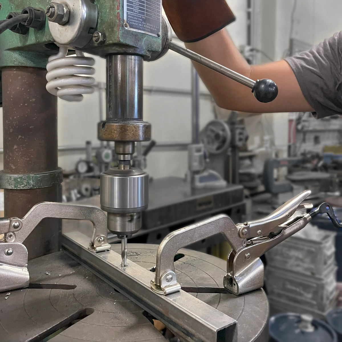 Strong Hand Tools PTD09 Drill Press Clamp – Securing Work on a Drill Press