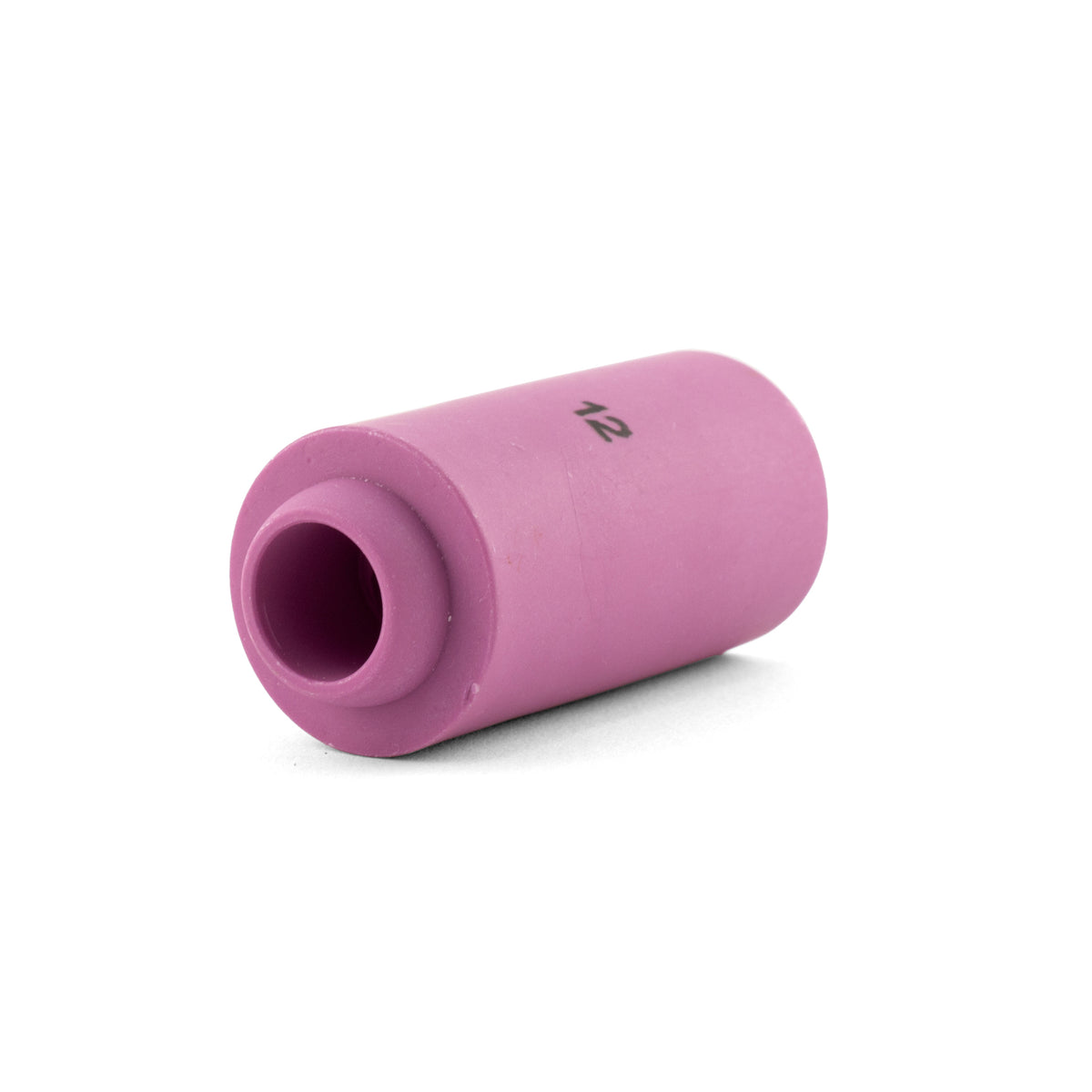 Tigmaster No.12 Ceramic Gas Lens – 19mm, angled view