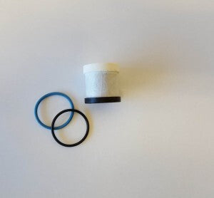 Carbon Filter & Two O Rings to suit 3M V-500E Regulator