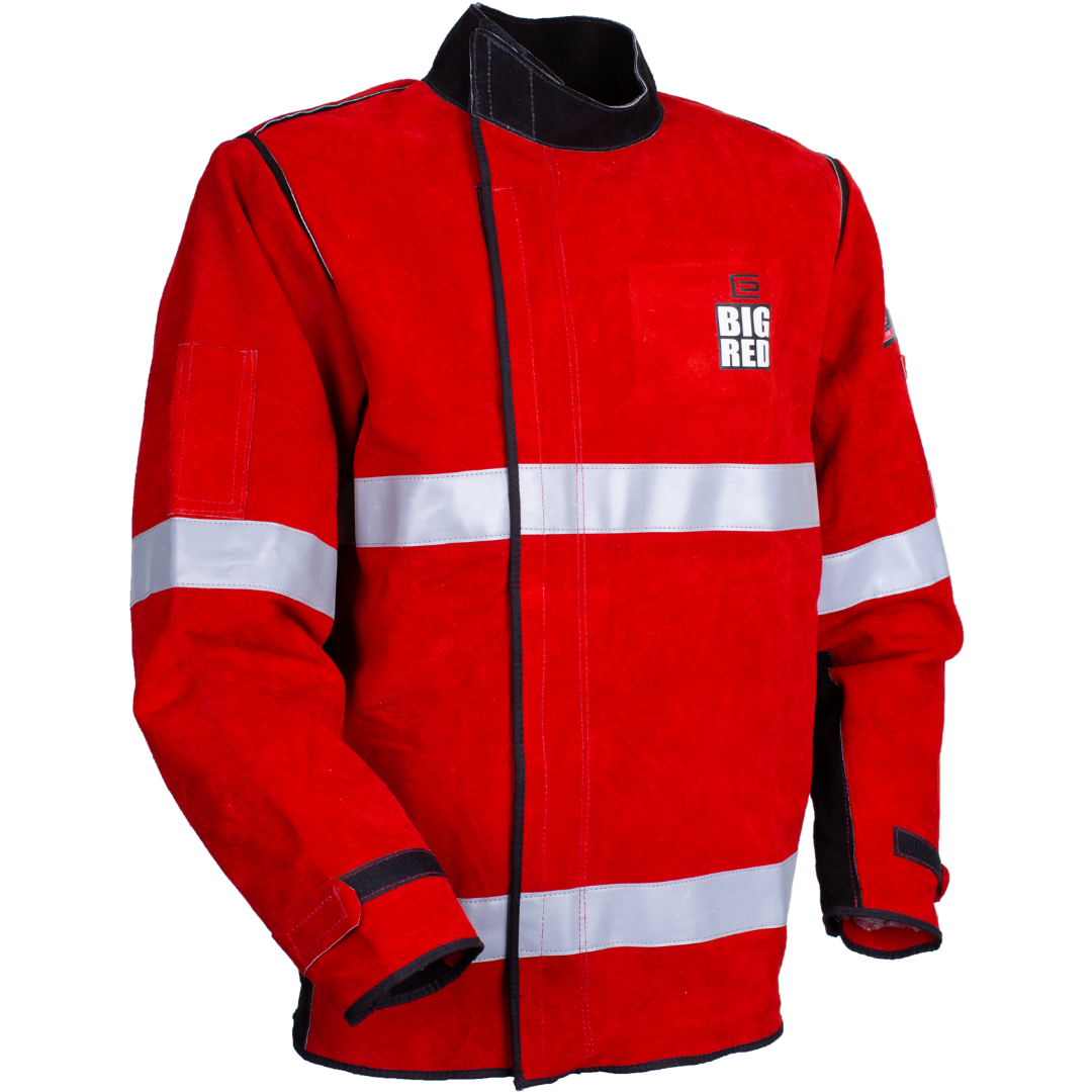 The BIG RED Welders Jacket with Reflective Trim