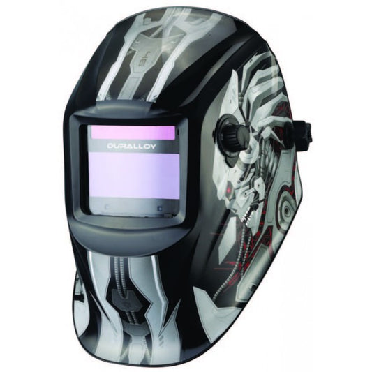 Duralloy Magic 650M Silver Automatic Welding Helmet (DA650S)