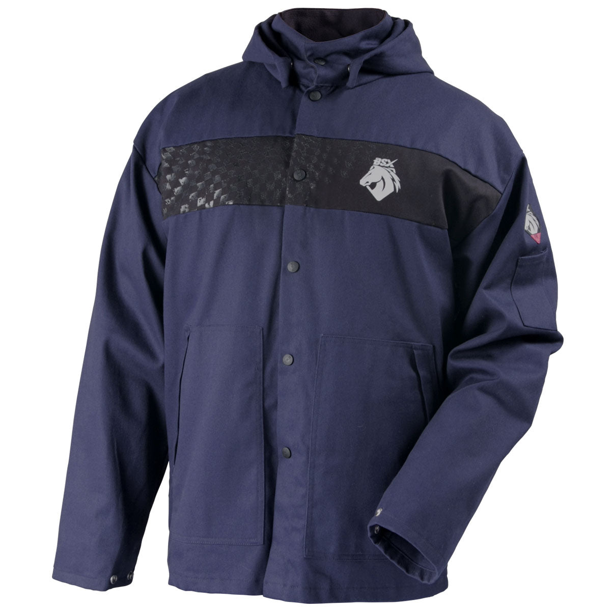 BSX Hooded Welding Jacket JF1633-NB