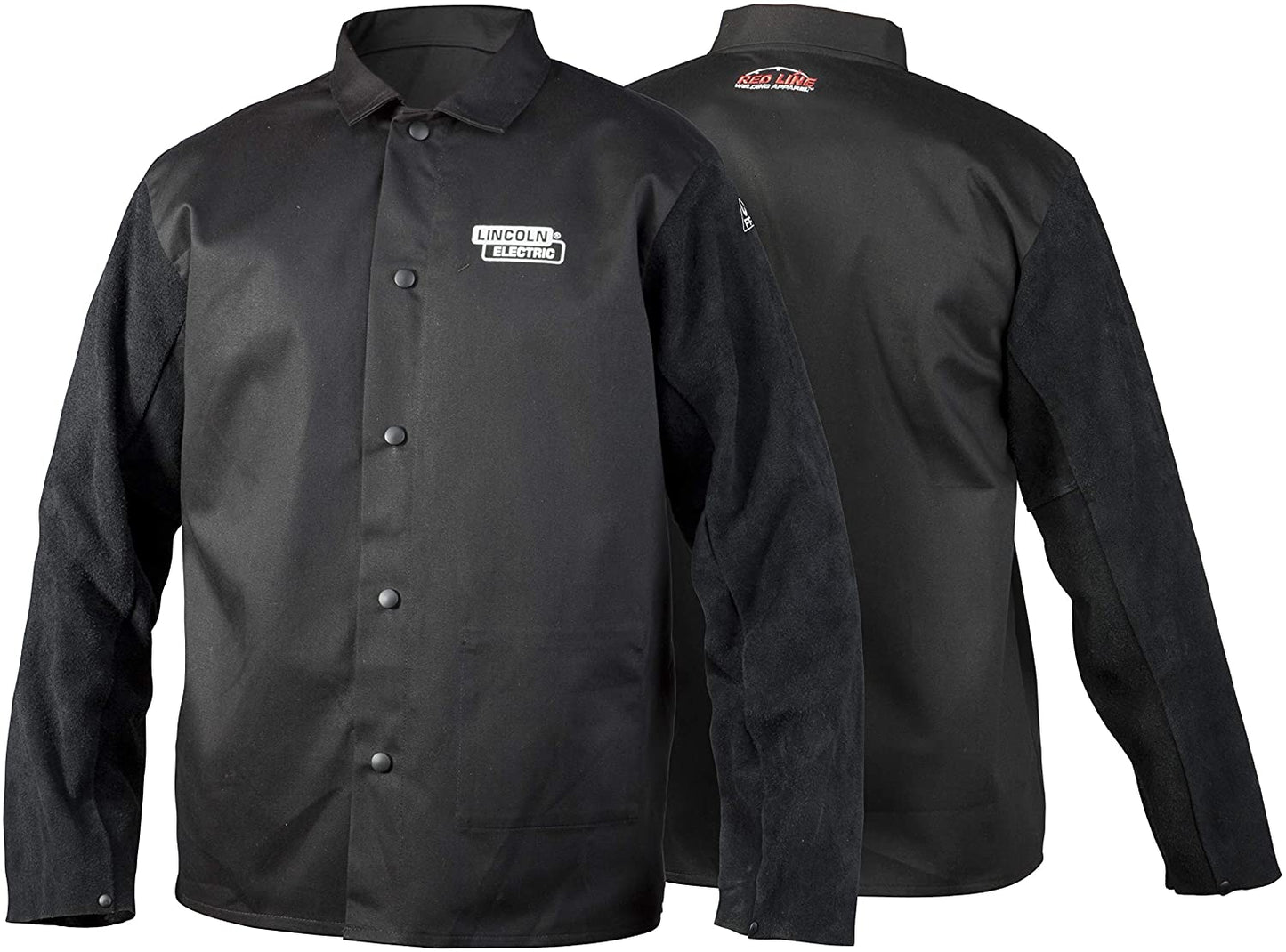 Lincoln Redline Traditional Flame Retardant Split leather sleeved Jacket  K3106