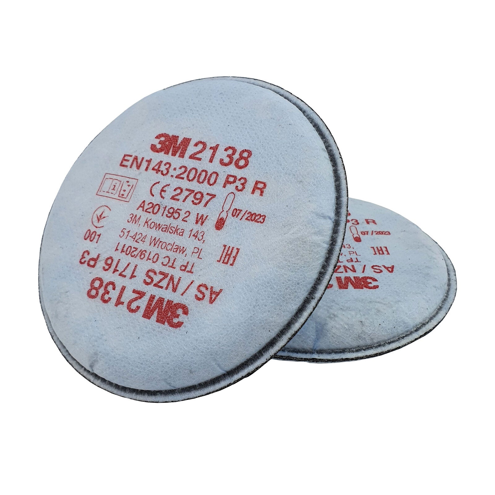 Pair of GP2/GP3 Particulate Filters to suit3M™ Reusable Respirators