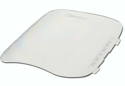 3M Speedglas 100 Standard Outside Cover Lens 776000 – Angle view showing lens clarity