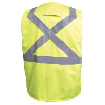 Black Stallion Hi-Vis Class 2 FR Cotton Vest 