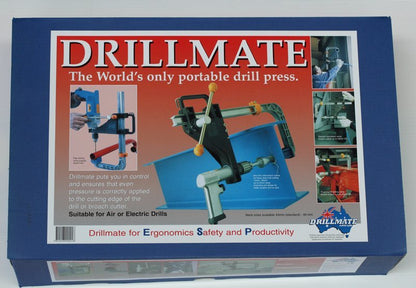 Drillmate Portable Hand Held Drill Press, 46MM Collar (Suits Air Drills) DM100A