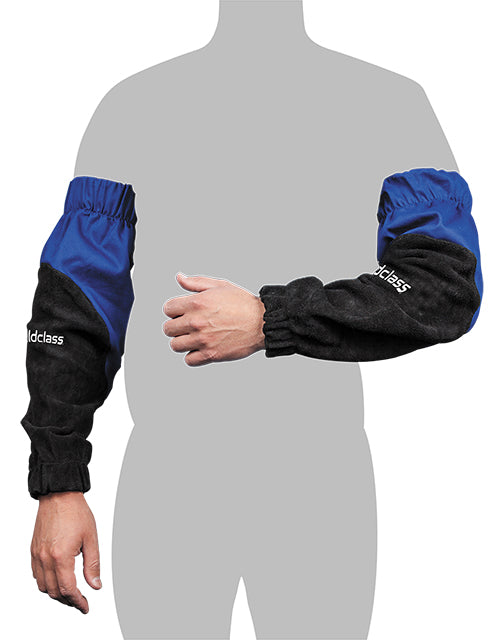 Leather & Flame resistant cotton welders sleeves