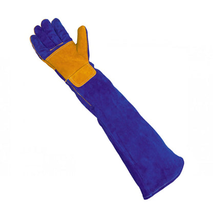 Weldclass Extended Cuff Promax Blue XC Left Hand Welding Gloves