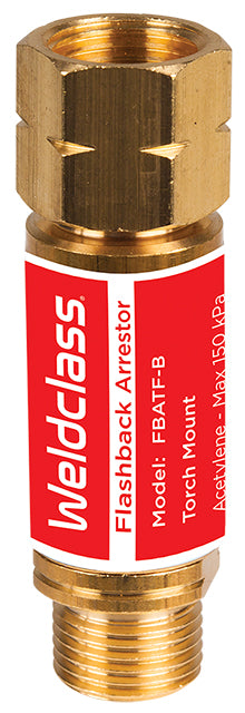 Weldclass Torch Mount Oxygen Flashback Arrestor