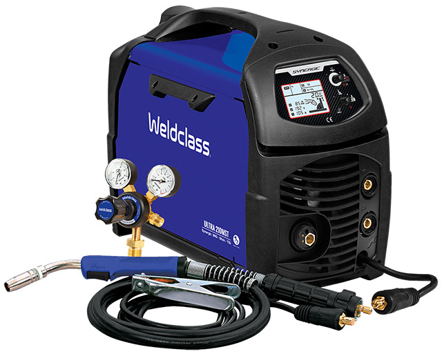 Weldclass Ultra 210MST MIG / Stick / TIG Welder (WC-210MST)