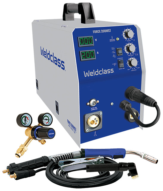 Weldclass Weldforce 200MST MIG / Stick / TIG Welder (WF-06129)